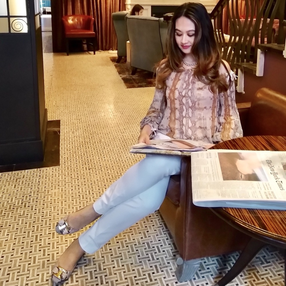 Ferragamo Python Print Flats - image 2